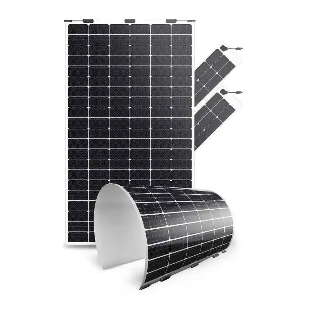 Top Selling Renewable Energy Sourcing Flexible ETFE Solar Panels 100w 140w 180w 200w 260w 300w Flexible Mono Panels from US