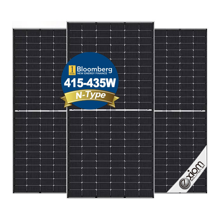 2024 182mm bifacial solar panel topcon N type mono solar panel 420 430w 435w solarpanel solar panel