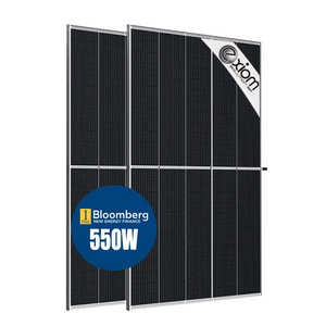 China Supplier Cheap Price 144cells Half Cell 550 Watts Solar Panels Monocrystalline PV Panels Solar Panels 550W