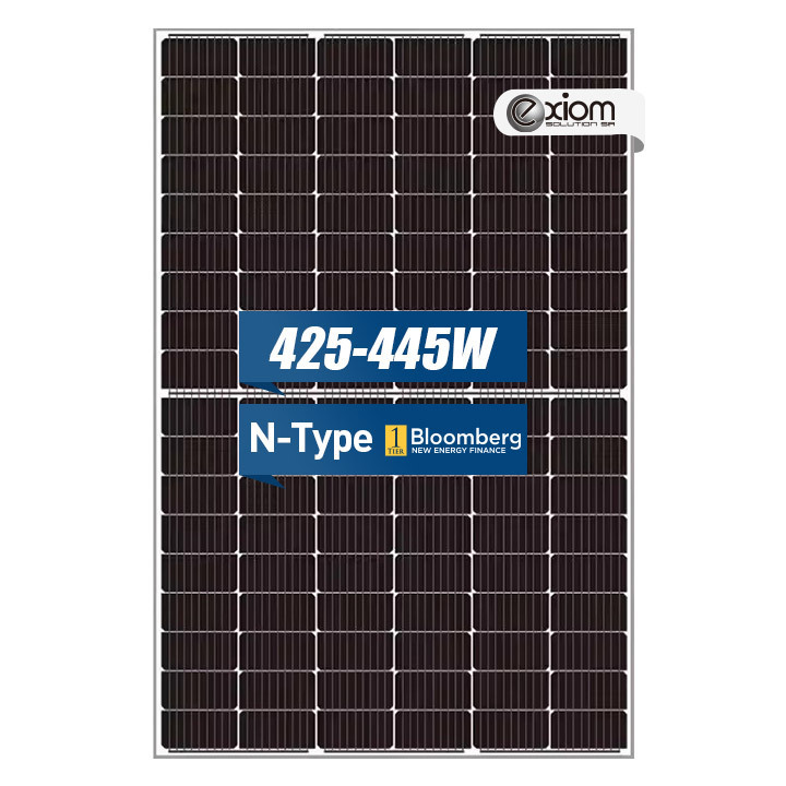 Germany All Black Bifacial Solar Panel 430W 580 Wp Full Black Solar Panels For Storage System Europe Rotterdam Warehouse Price