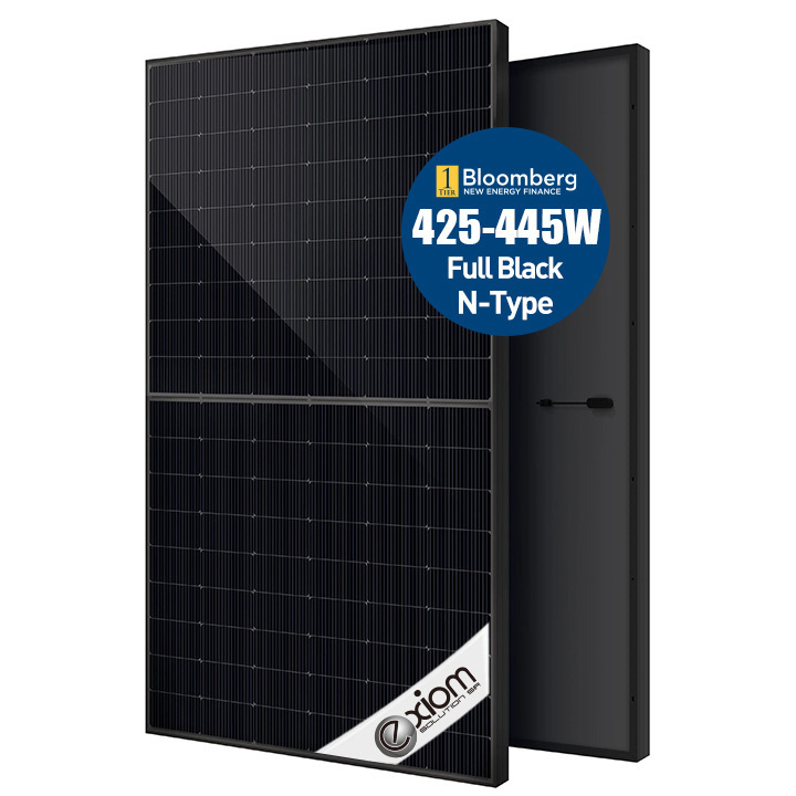 EU Stock TOPCon Pv Module Solar Panel Solar Photovoltaic Panels 430w 400w 500w 450w 580w Bifacial All Black Solar Panels