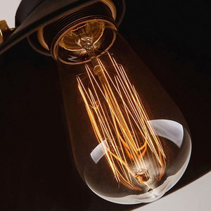 Retro LED bulb E27 large spiral light source tungsten filament bulb super bright