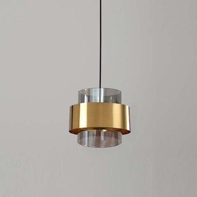 Led Luxury Gold Modern Pendant Lamp Nordic Design Glass Chandelier Ceiling Light Fixture