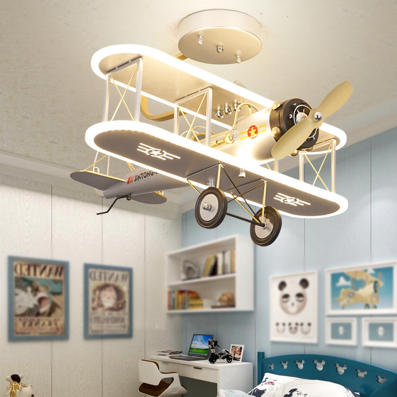 Children's Room Bedroom Study nursery Modern Dimmable LED Ceiling Lamp