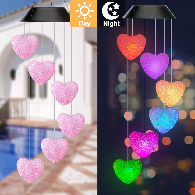 Hot sale IP65 waterproof festival holiday outdoor path garden LED halloween skull Pumpkin solar wind chime light