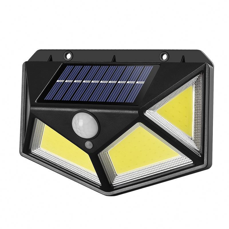 18650 Battery Powered Waterproof Security Night Emergency Wall Mounted Garden Outdoor PIR led Motion Sensor Solar Light