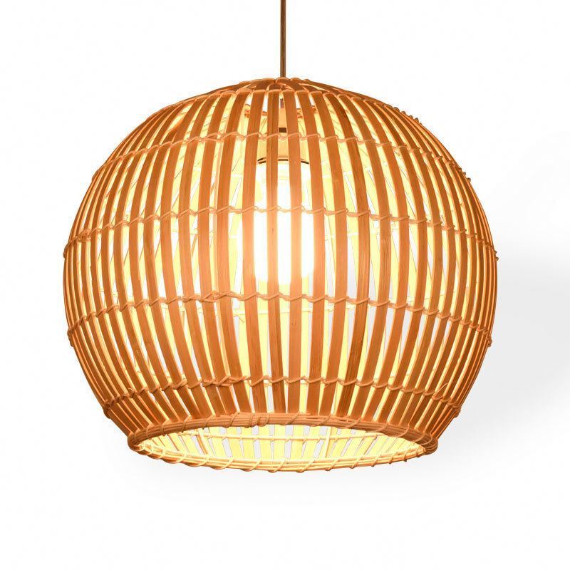 Home Chandelier Rattan Pendant Lights Adorable Style Japanese Ceiling Bamboo Rattan Lamp Shade Pendant Light