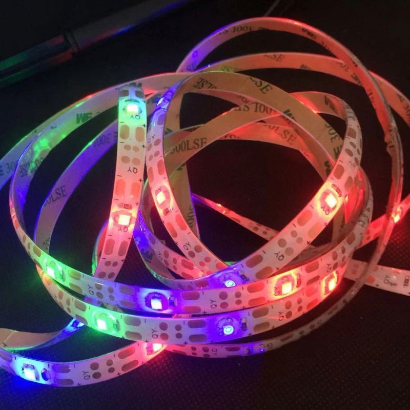 Hot Selling Waterproof IP68 IP67 60Pcs LED/M SMD 5050 Flexible LED Strip 24V solar powered waterproof led strip lights