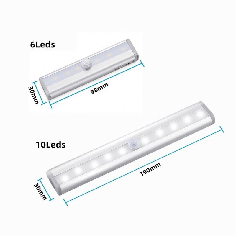 12cm/22cm/32cm/52cm LED cabinet light Human body induction lamp  cabinet sensor light for the closet kitchen and bathroom