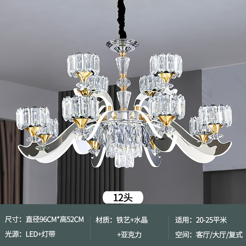 Foreign trade supply European style Energy Saving flush mount table chandelier