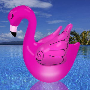 Inflatable LED Solar Flamingo Pool Light Outdoor Waterproof LED Glowing Ball Beach Garden Ball with Remote Control