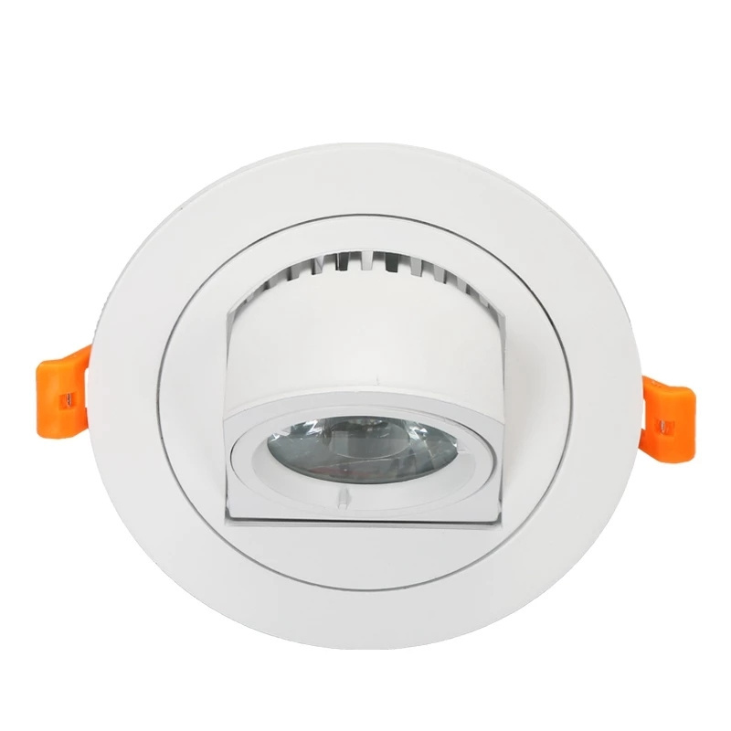 Embedded white 7 inch LED Spotlight COB gombal downlight