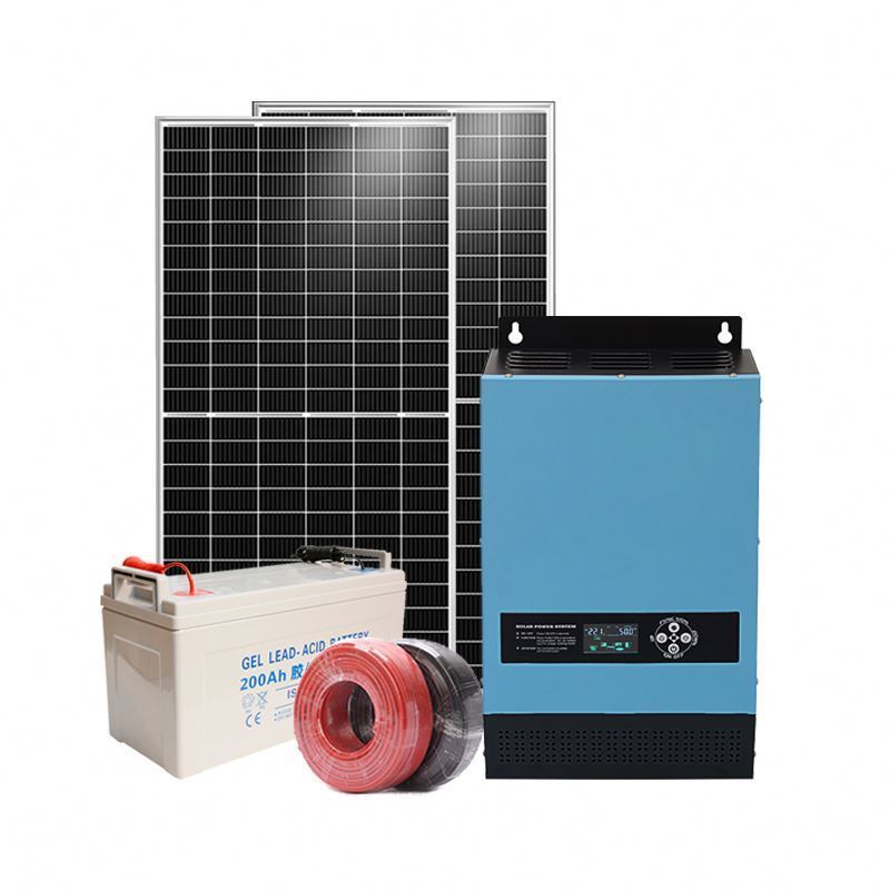 Home Use Solar Power Kits Generation Solar Panel System 1KVA 3KVA 5KW