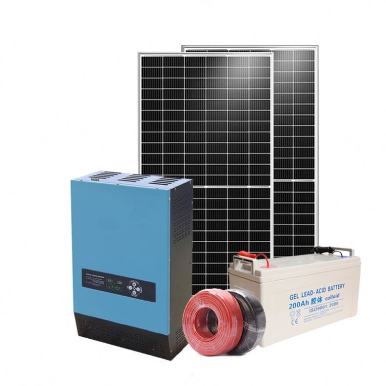 Home Use Solar Power Kits Generation Solar Panel System 1KVA 3KVA 5KW