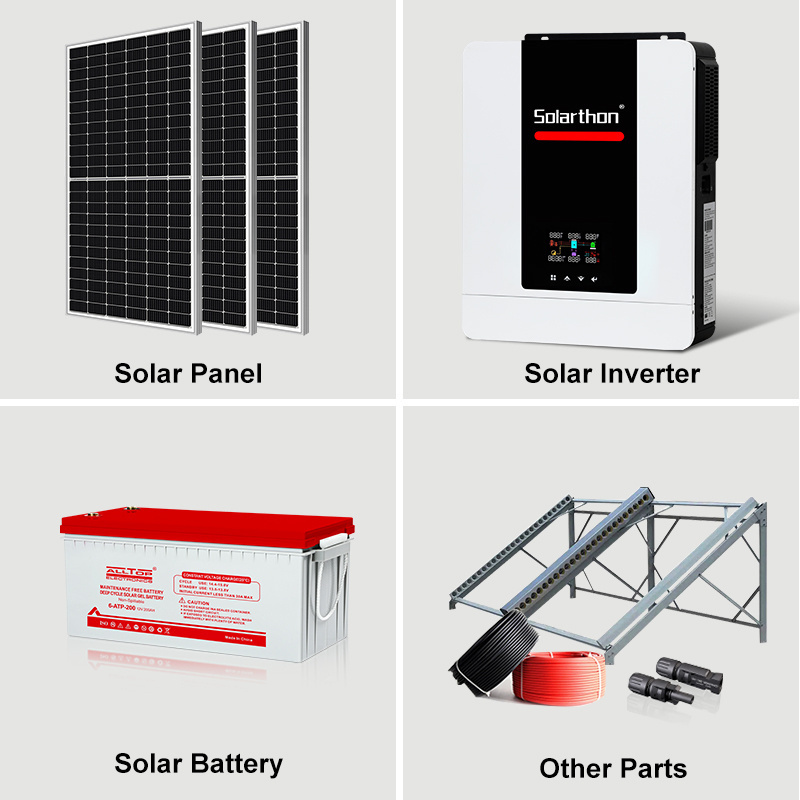 Panels 10000w Kits Angaza 26kw Panels for Home Panel Roof Mobile Mounting Solar Inverter System 1kw Price Energy 15kw MPPT