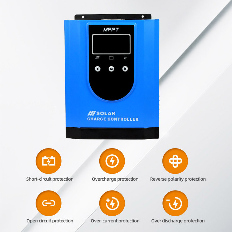 Quality lithium battery solar regulator 12v 24v 48v auto high voltage mppt charge controller