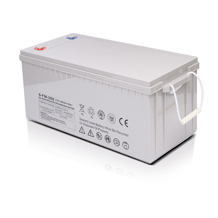 OEM rechargeable sealed gel valve regulated 12v 100ah 200ah gel lead acid battery battry solar