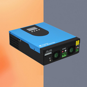 High efficiency 230v ac 24v dc 3000watt 3kva 3kw pure sine wave hybrid solar power inverter 3000w