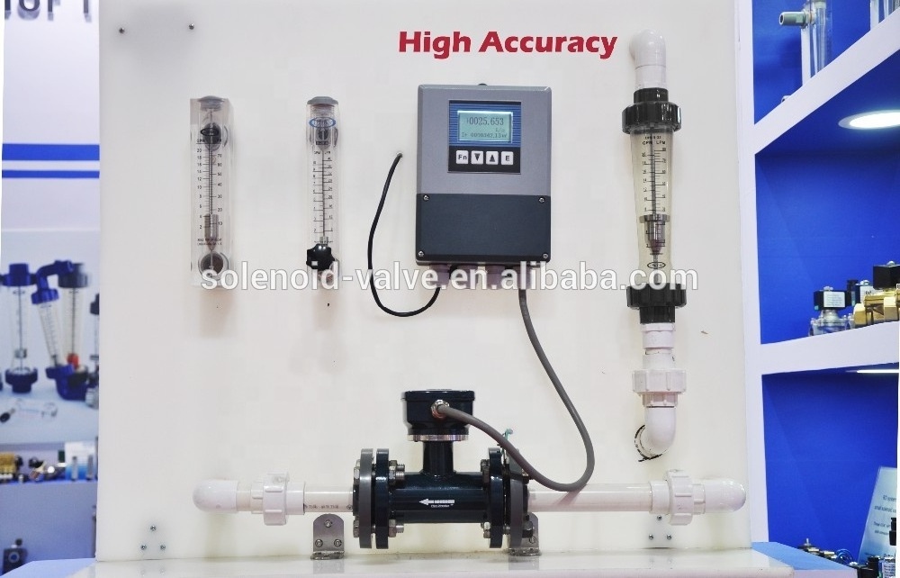 cost effective durable flowmeter rotameter  PVC/PSU 100degree variable area flow meter for water fertilizer