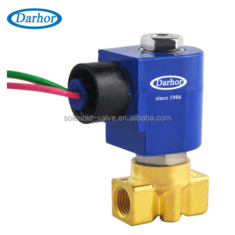 DHLZ11 12v 24v 20bar 30bar 60bar 100bar mini high pressure solenoid valve 150bar