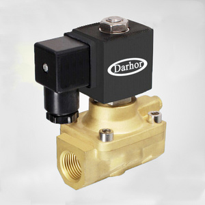 High pressure air compressor 3/4 inch brass solenoid valve 50 bar 40 bar