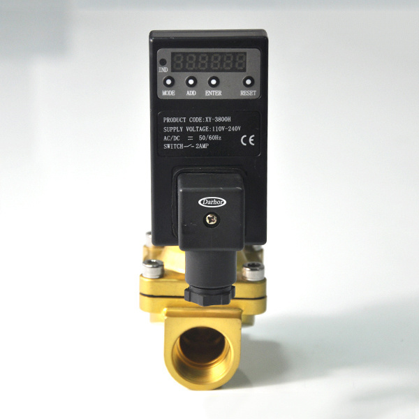 Direct acting auto drain water solenoid valve with YS-3800 digital timer