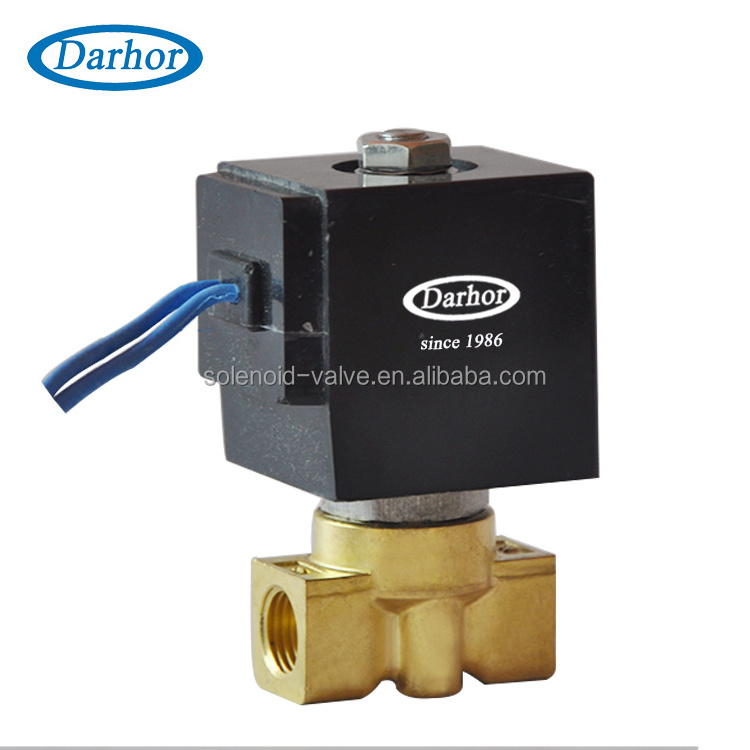 DHLZ11 12v 24v 20bar 30bar 60bar 100bar mini high pressure solenoid valve 150bar