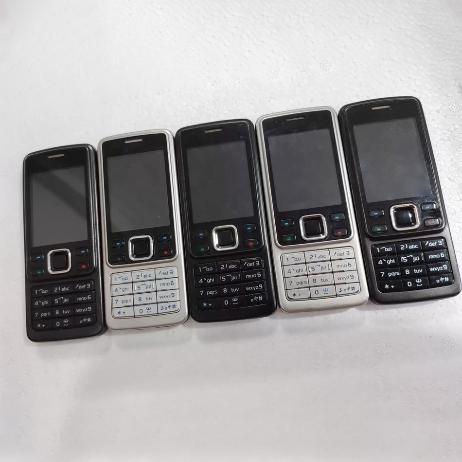 Wholesale Cheap keypad cellphone For Nokia 6300 GSM Original used mobile phones Bar feature phone 105 106 125 6310