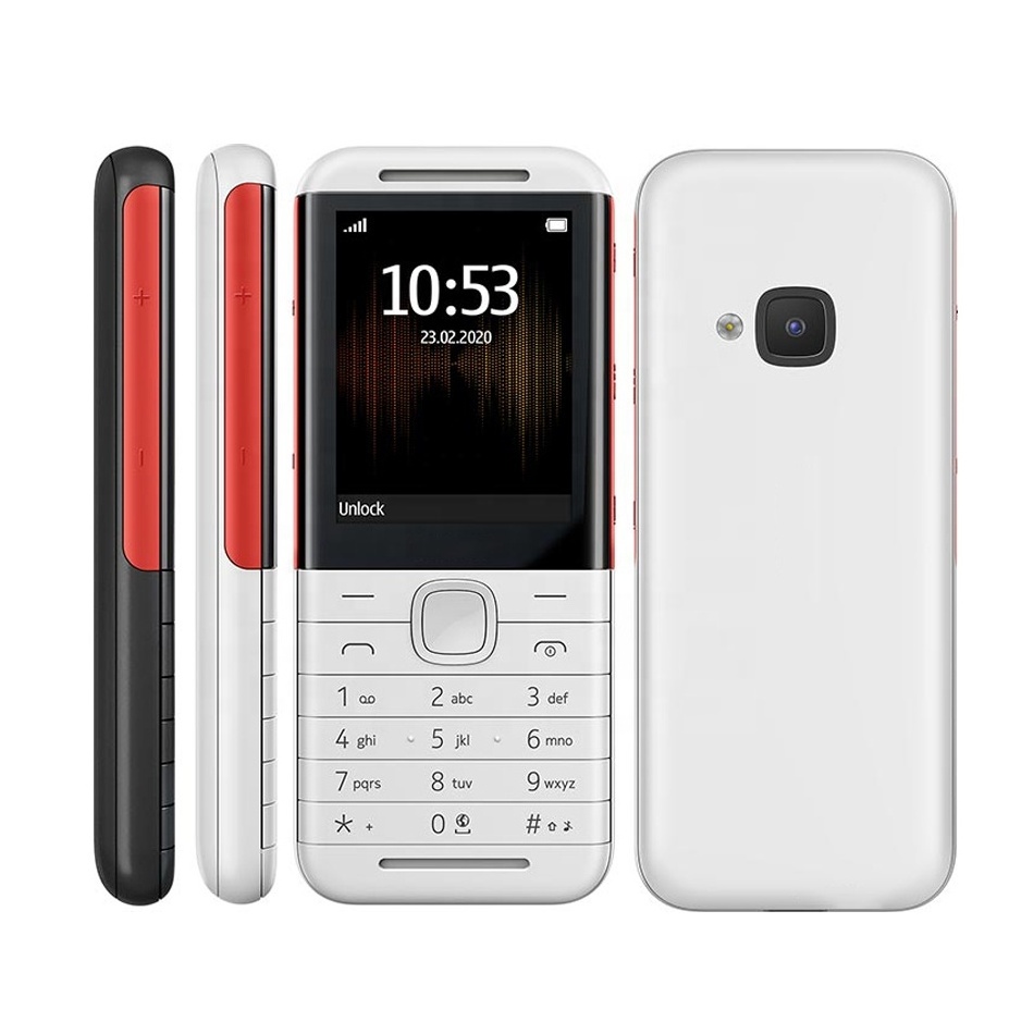 Low end Bar feature phone For Nokia 5310 2020 used mobile phones Cheap GSM 2SIM keypad cellphone Original 105 106 6300 6310