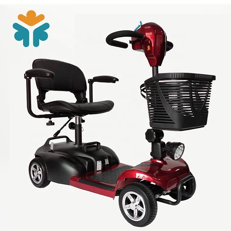 Cheap Price Wholesale Elderly Mini 4 Wheel Electric Wheelchair Electrical Mobility Scooter For The Disabled