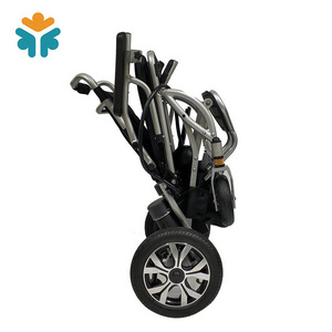 Portable Travel  luxury Lightweight Folding Automatic Electric wheelchair