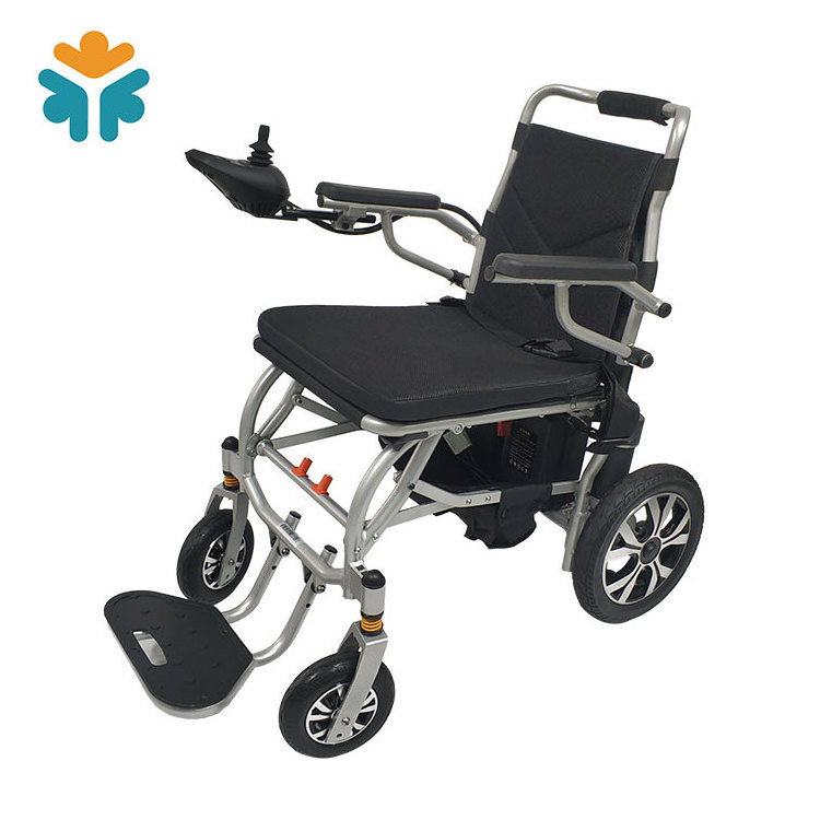 Portable Travel  luxury Lightweight Folding Automatic Electric wheelchair