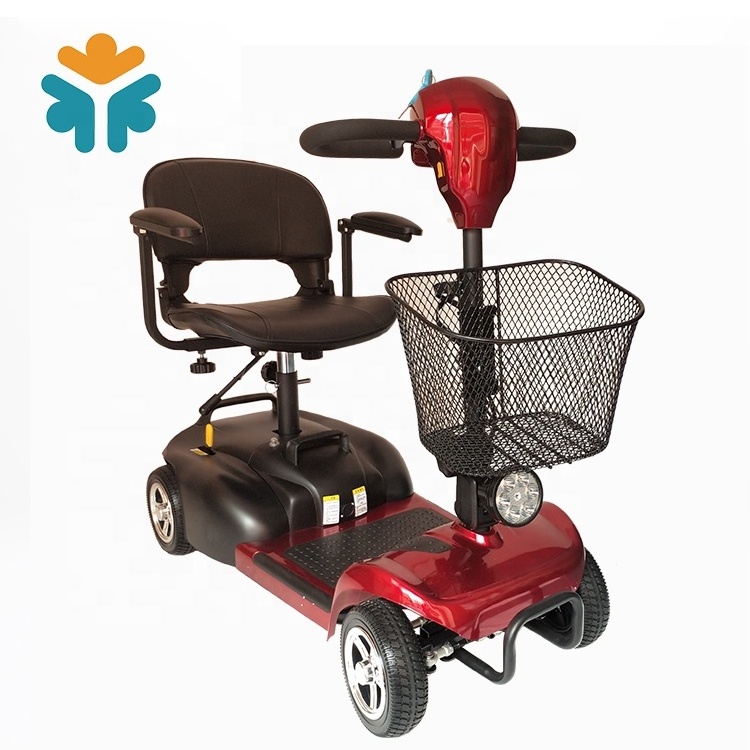 Cheap Price Wholesale Elderly Mini 4 Wheel Electric Wheelchair Electrical Mobility Scooter For The Disabled