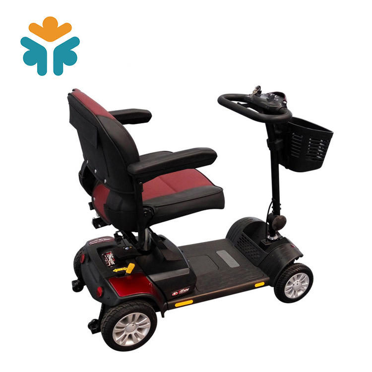 Custom Adjustable Speed Four Wheels Electric Mobility Scooter For Elders