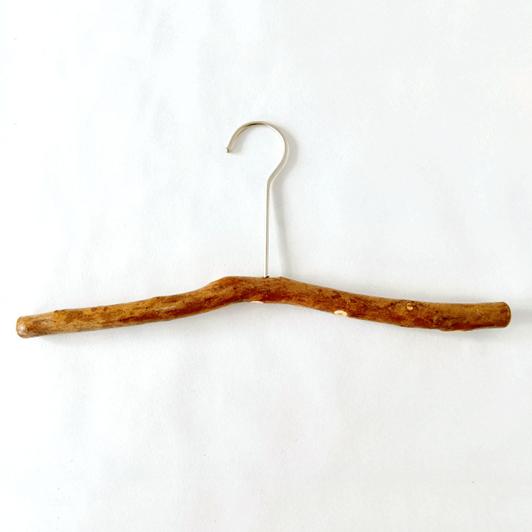 Solhui Ins korea dry wooden tree coat hanger creative laundry clothing women and children wood hangers