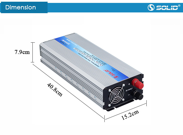 Off Grid Single Phase Pure Sine Wave Power Inverter Inversor 2000W DC 12 24 Volt To AC 110 220 Volt 2KW Power Inverter