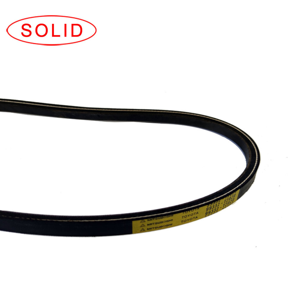 China factory rubber auto fan  flat  belt HM35.2  manufacturer For Kia Pride REL V belt 11X890 For Iran market 9.5x890