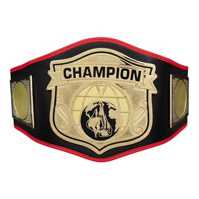 Championship Belt Blank Sublimated Buckle Leather United WWF Judo Boxing Championship Belt.