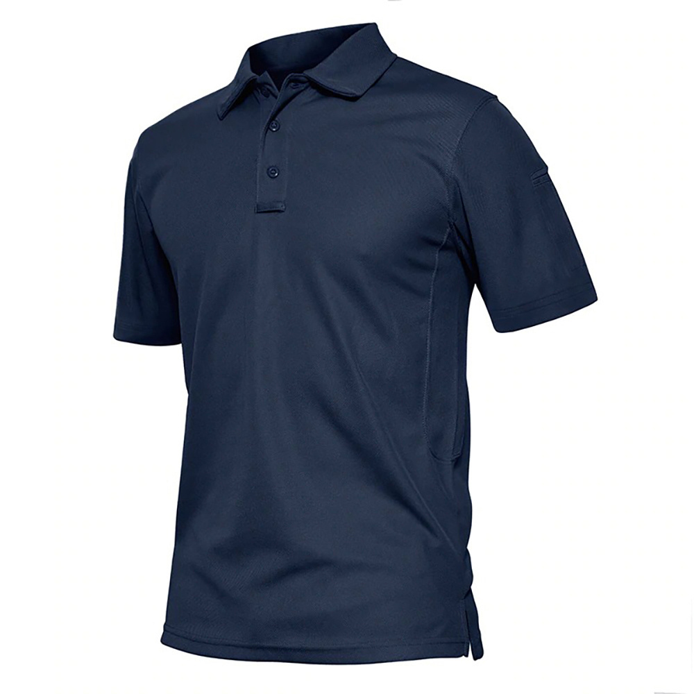 Premium Quality Men Polo Short Sleeve Shirt 3 Button Closure Polo Shirt New Clothing Wholesale