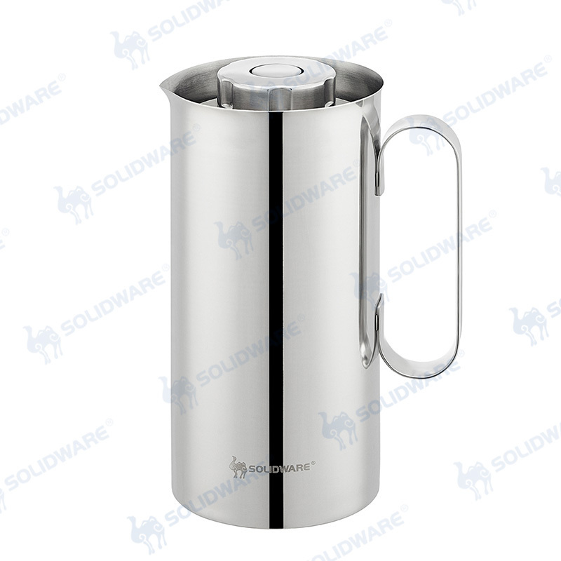 Full Stainless Steel Body Graceful Stainless Steel Vacuum Coffee Carafe