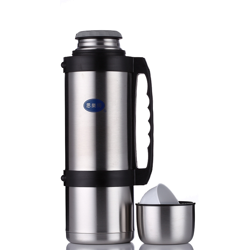 New brilliant doubled Wall 304 stainless steel vacuum flask coffee thermos pot for travel