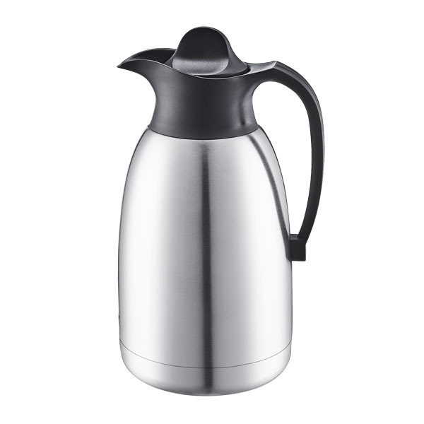 1L Vacuum Insulated Jug Thermal Carafe Stainless Steel Double Wall Insulation Pot for Juice Milk Tea Beverage