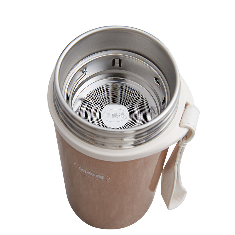 Premium quality thermal insulated stainless steel vacuum cup water flask