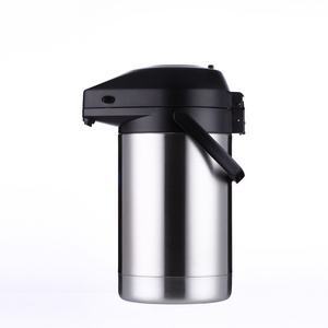 Thermal Airpot Beverage Dispenser Carafe Stainless Steel 3L Airpot