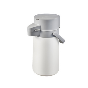 New stainless steel double-wall vacuum lever pump  airpot flask coffee dispenser with lever pump