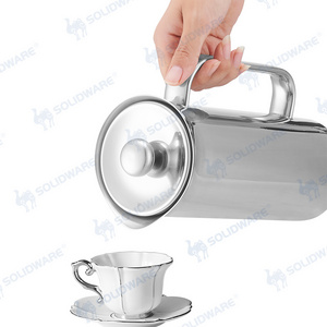 IF Design Award Insulated Stainless Steel French Press Coffee Maker