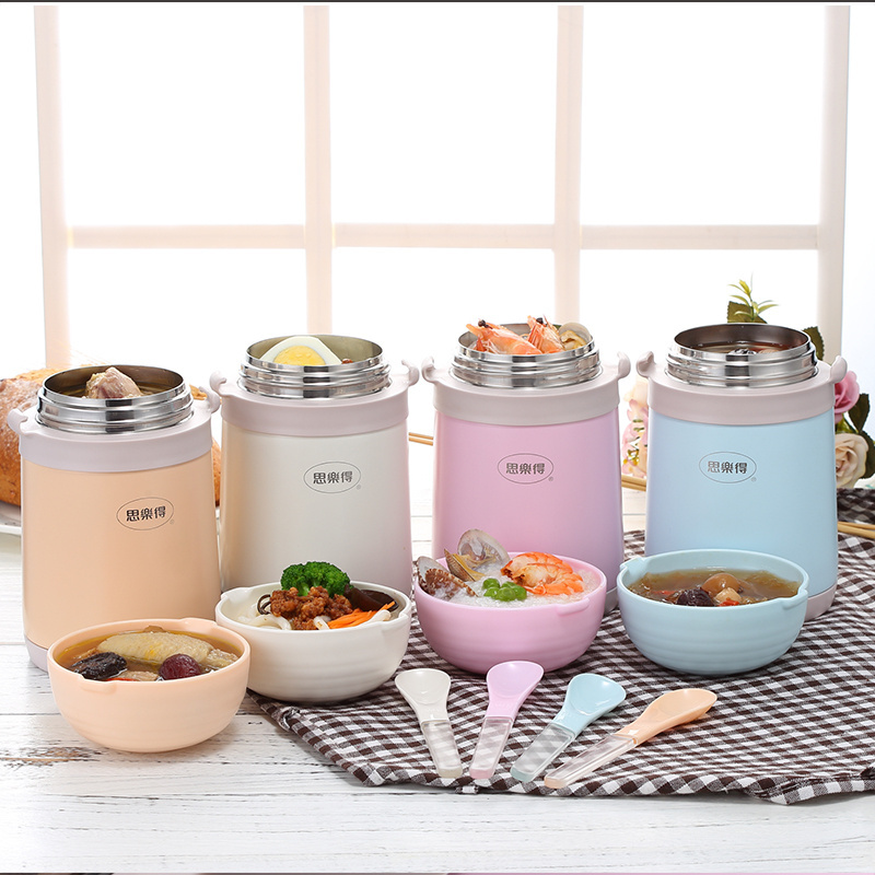 High popularity double walled vacuum stainless steel insulated food jar