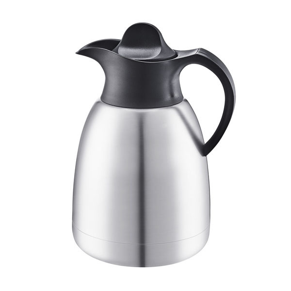 1L Vacuum Insulated Jug Thermal Carafe Stainless Steel Double Wall Insulation Pot for Juice Milk Tea Beverage