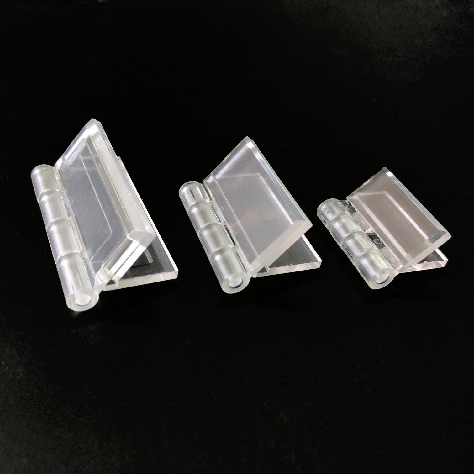 Clear Acrylic Mini Hinge Transparent Plastic