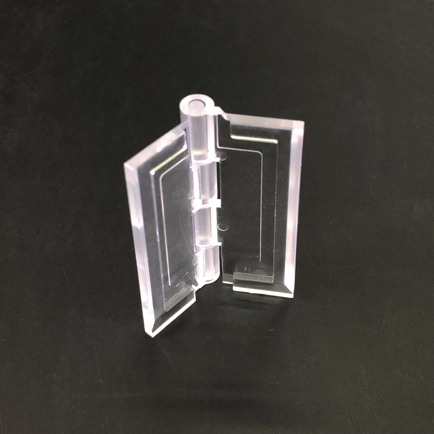 Clear Acrylic Mini Hinge Transparent Plastic